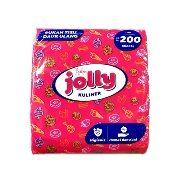 Promo Paket 10 Pcs Tisu Jolly Pop Up Murah - 200 Sheets 6