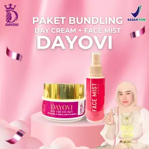 PAKET BUNDLING DAYOVI - DAYCREAM SKIN DAYOVI + FACE MIST DAYOVI