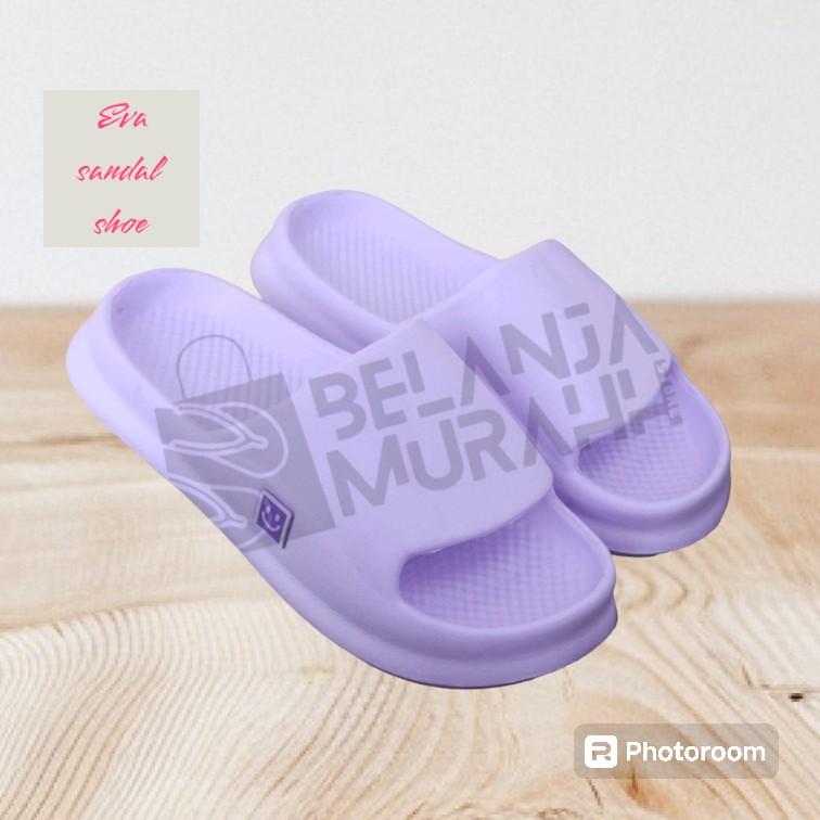 Product Introduction of Eva sandal pria / wanita slip on size 36-44 full karet / eva sendal unisex Hitam Pink Putih 9