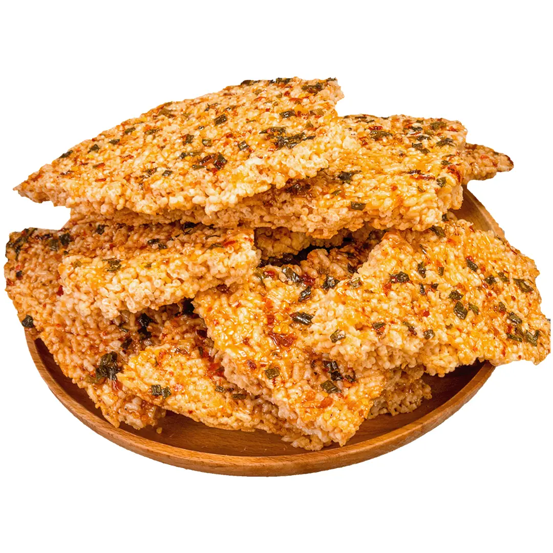 Cơm cháy mắm hành - cơm cháy đáy nồi - túi 200gr / 500gr - đồ ăn vặt - bếp chè thái Snack Food