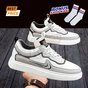 Sepatu Pria Kasual Free Kaos Kaki Korean Style Kekinian Sepatu Dewasa