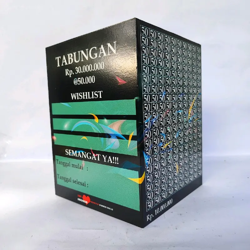 Celengan Jumbo Target 30Jt Unik Berangkas Uang dengan 2 Kunci Ganda 1