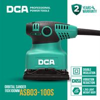 Gambar DCA Palm Sander / Mesin Amplas Listrik 240Watt ASB03-100 dari DCA OFFICIAL STORE Kota Administrasi Jakarta Barat 1 Tokopedia