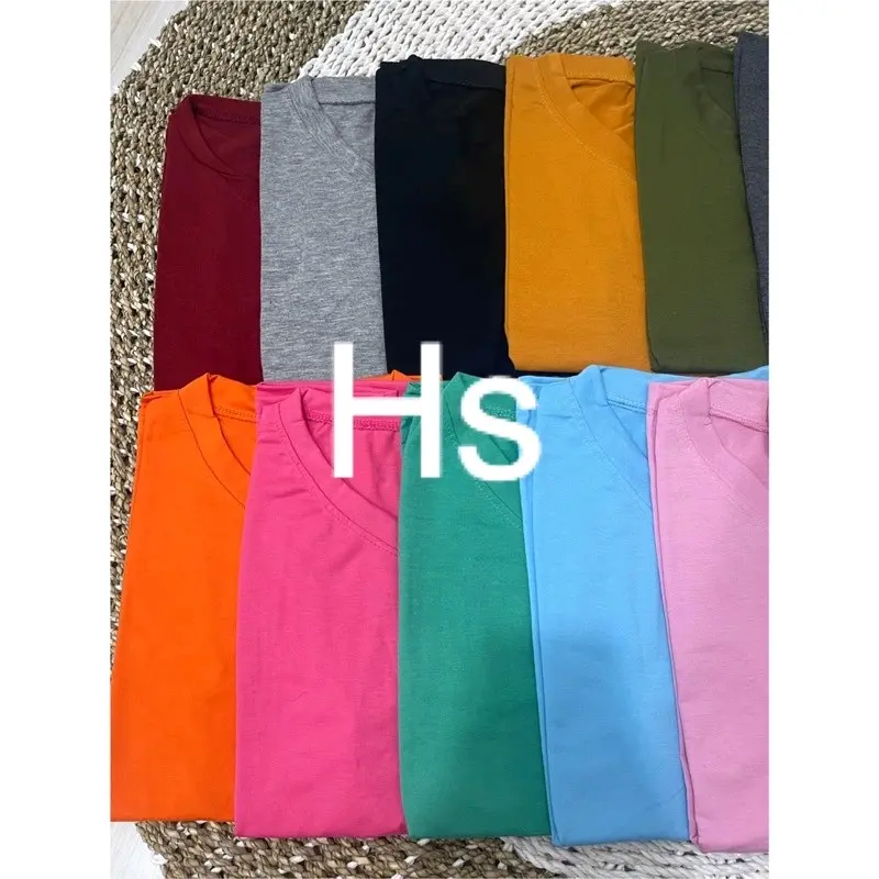 Tshirt vneck polos Kaos Pendek Melar 4