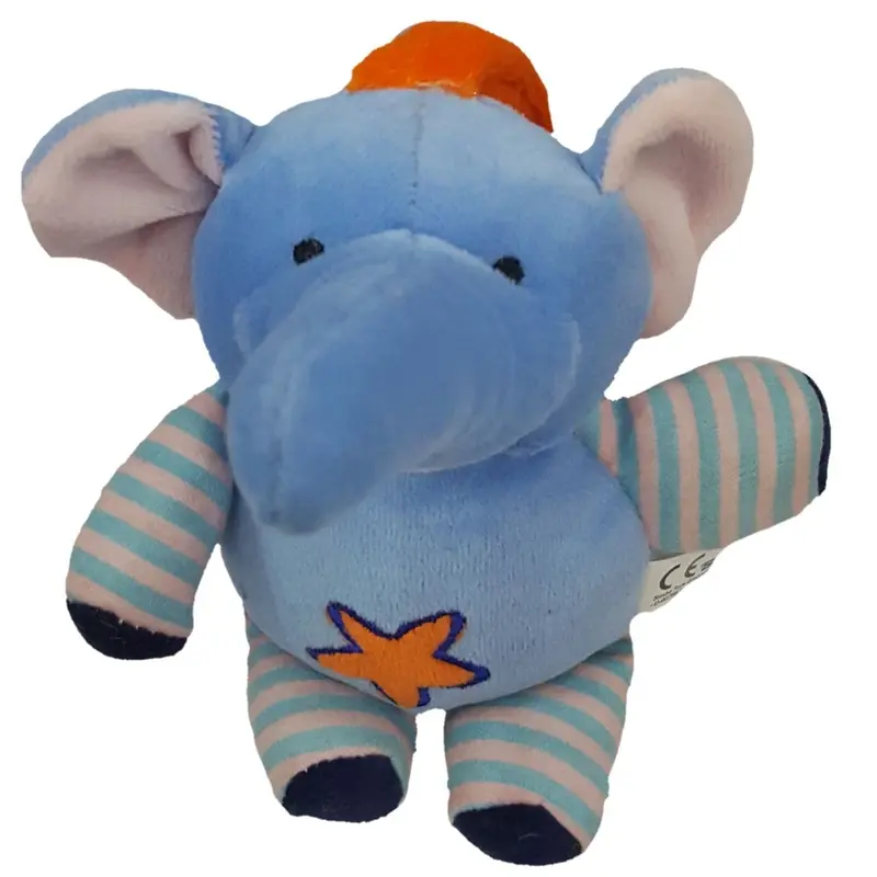 Boneka Kerincing Gajah / Boneka Bayi / Boneka Baby Bunyi / Mainan Anak Bayi 1