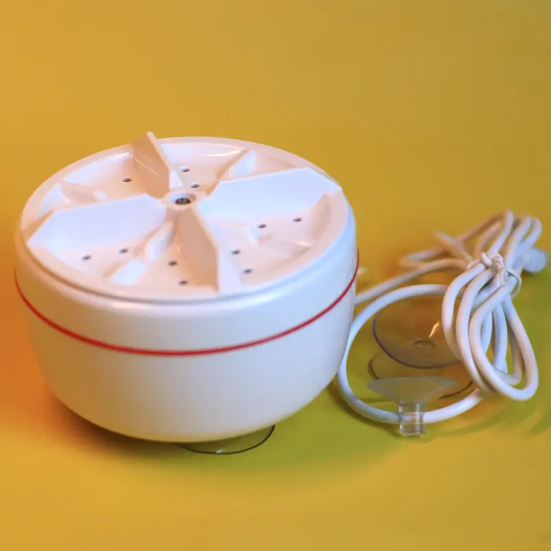 Mesin Cuci Mini Ultrasonic USB Portable Praktis untuk di kosan cucian baju bisa COD 2