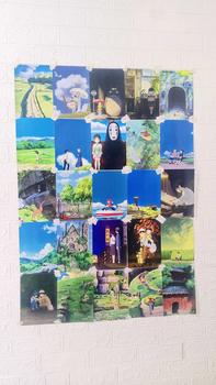 Product Review of Poster Dinding Aesthetic Studio Ghibli (Isi 32 pcs) from K**📻 0