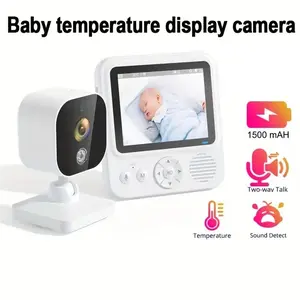 Baby Monitor CCTV Display Camera Two Way Talk 2.8 Inch 1500mAh