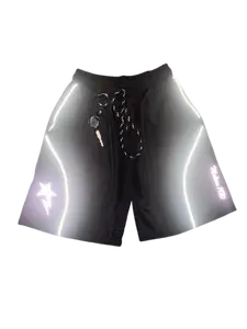 Celana Anak Pendek Reflektif Menyala Gelap Unisex Anak Laki-Laki/Perempuan Usia 7 Tahun Sampai Dewasa Premium Medium Terbaru