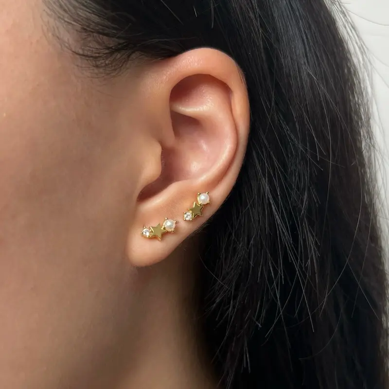 Ayla Star Stud - Anting Sterling Silver 925