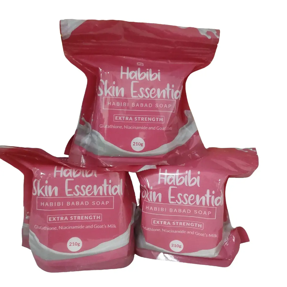 habibi skin essential habibi babbad soap extra strength glutathione Niacinamide and goats milk Cleanser