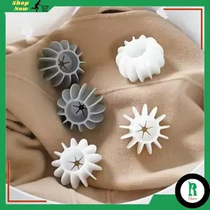 5 Pcs Bola Laundry Mesin Cuci Anti Kusut / Laundry Ball Reusable Silicone