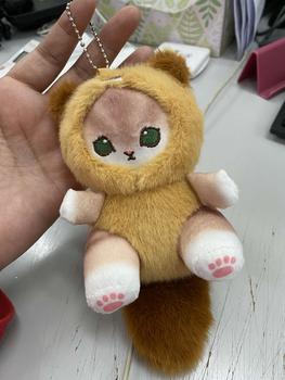 Product Review of Anak Patung Mewah Loket, Siri Haiwan Ekor Panjang Mofusand, 20cm, Boneka Lembut Kucing Jerung, Plushie Boneka Kawaii, Mainan Hadiah from C**🕊 0