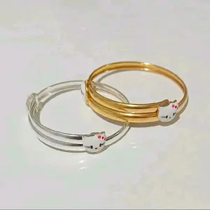 Gelang Perak Anak Karakter Helo Kitty (Perak 925)