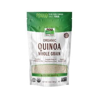 NOW Foods, Organic Quinoa Whole Grain, Gluten-Free, Ancient Grain, Source of Protein and Fiber, 16-Ounce (Packaging May Vary) 0
