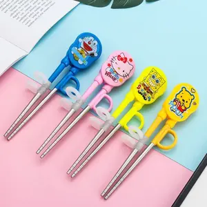 {Luzhee} Sumpit Anak Karakter Belajar Sumpit Melatih Balita Makan Chopstick Training