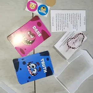 Kartu Permainan Truth Or Dare Edisi Monster Vector Isi 50Pcs