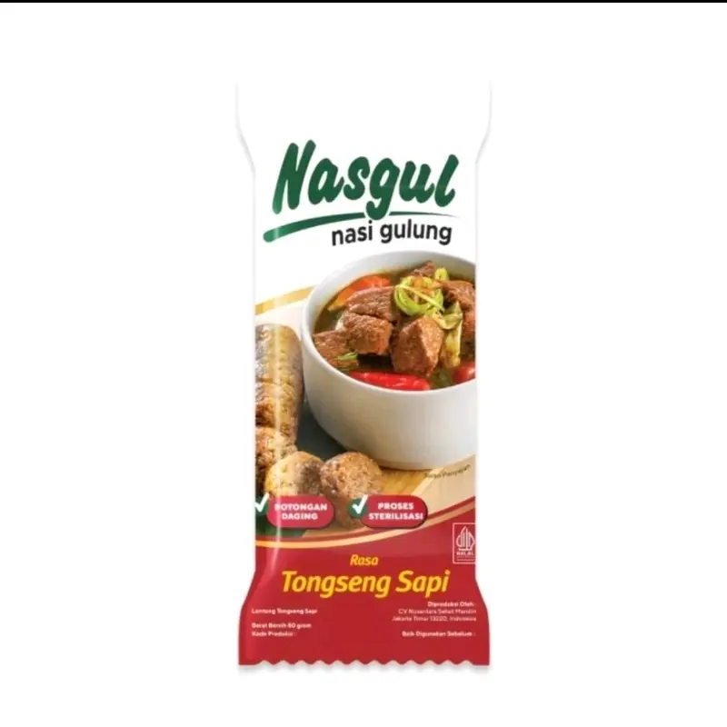 Nasgul Nasi Gulung Siap Makan 80 Gram All Variant Instan 2