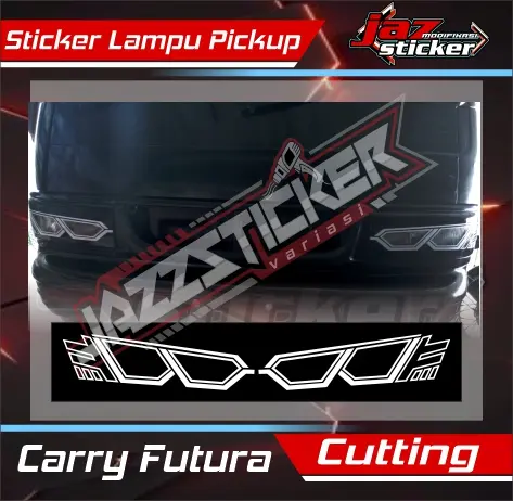 PROMO STICKER LAMPU DEPAN PICKUP / FUTURA / CARRY / STICKER MOBIL PICKUP / STOPLAM / CUTTING VIRAL 1