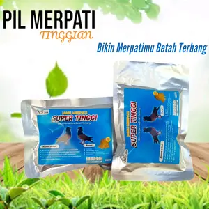 JAMU PIL SUPER TINGGI MERPATI TINGGIAN (100 Butir) DOPING MERPATI