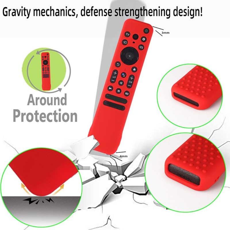 Product Introduction of Phụ Kiện Gia Đình Màu Trơn, Vỏ Silicon Mềm Cho Điều Khiển Từ Xa SONY QD-OLED, Vỏ TV Stick, Vỏ Bảo Vệ Cho SONY QD-OLED | RMF-TX800 | RMF-TX900 17