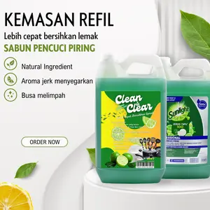 Sabun Cuci Piring Kemasan Refil Kualitas Terjamin Membersihkan Lemak Membandel Dengan Busa Melimpah Perabotan Rumah Tangga Bersih Dan Kesat