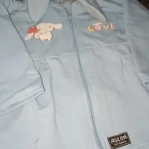 Jaket Anak kelinci Hoodie Flacee Tebal untuk Musim Dingin dan Panas Fashion