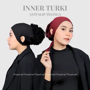 Fauziahscraft - CIPUT INNER TURKY KUPING / Dalaman Turky Jilbab Kerudung Ciput Sanggul