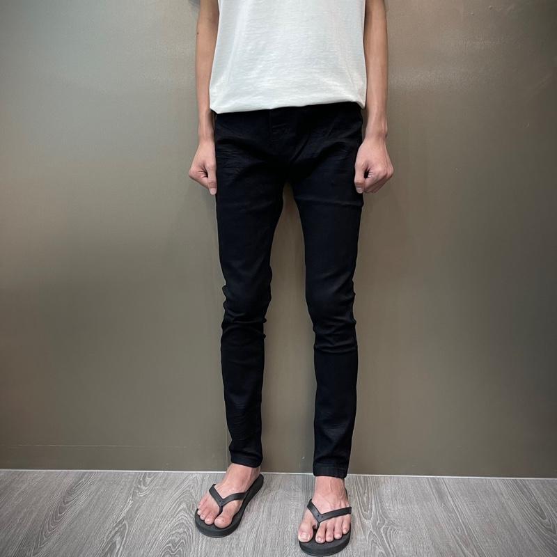 Quần jean nam đen trơn dập nhăn đơn giản đi học đi chơi đều hợp lý dễ phối đồ bản neww 2025
