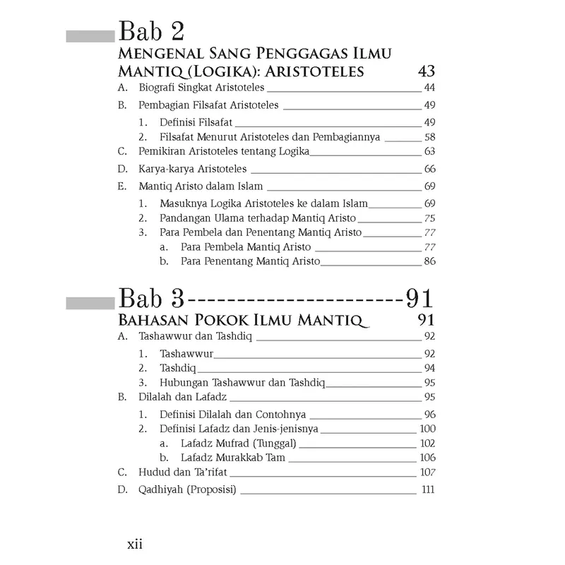 BUKU Ilmu Mantiq : Cara Mudah Memahami Logika Aristoteles dan Al-Ghazali -Rizem Aizid Al-Qur'An 5