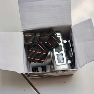 Suksestech Headlamp Led Senter Kepala Sensor 3 Mode Cahaya Terang Zoom In Out D-33