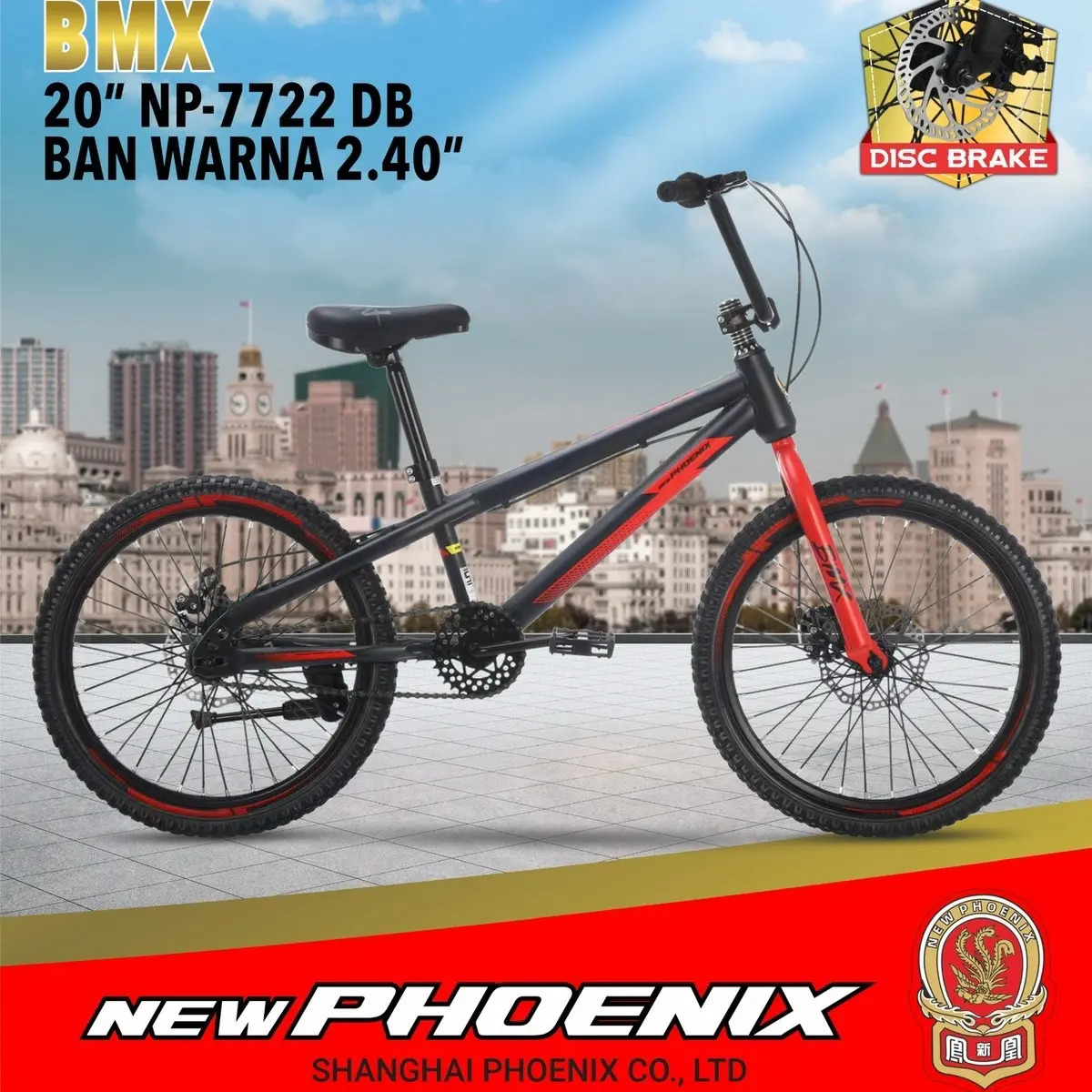 Sepeda BMX 20 New Phoenix untuk Aktivitas Outdoor