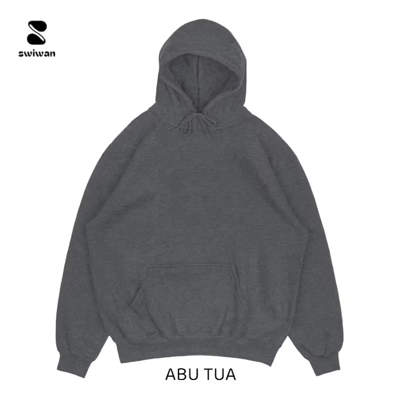 Hoodie Jumper Neutral Color (Polos)  Unisex Size M-XXL ( Pria & Wanita ) Lembut 4