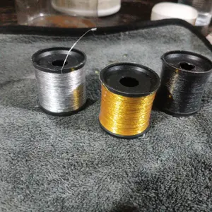 benang wrapping metalic size c