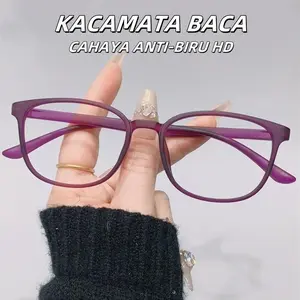 【Toko Resmi YJ】 Kacamata baca Kacamata PLUS TR Fashion Korea Radiasi Blueray Frame Wanita Anti radiasi biru anti Radiasi 5011 kacamata  baca