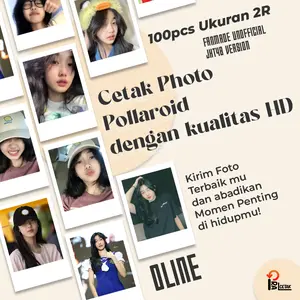 Pracetak photo pollaroid 2r 100PCS JKT48 Oline Version  - HIGH Quality 1 sisi JKT48 PQT014 FANMADE