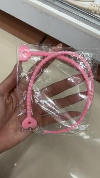 Product Review of [READY] Heart Shaped Silicone Cable Ties / Kabel Ties Warna Tali Karet Silikon Pengikat Kabel Tali Multifungsi Bag Charm Gantungan Kunci Gantungan Tas from l**a 0