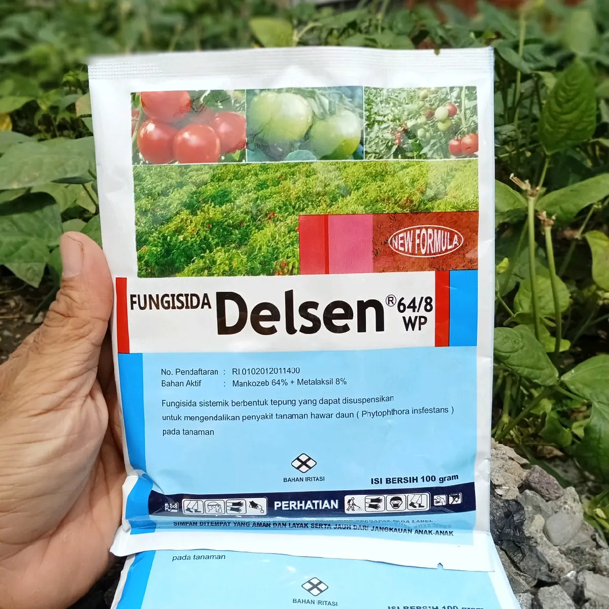 Fungisida Delson 64/8WP kemasan 100 gr