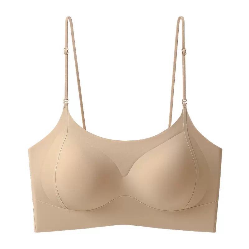  620 Áo Bra Đệm Dày Liền Lưng Chống Lộ Dành Cho Phụ Nữ Ngực Nhỏ 