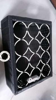 Product Review of Tempat Aqua Gelas Rotan Sintetis Isi 12 dengan Handle dan Tempat Sedotan from A**6 0