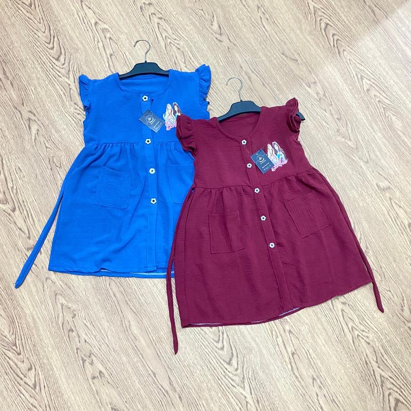Dress rok baju anak perempuan adem gemoy gemes 2 3 4 tahun paud tk 1