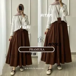 Rok Polos Kerja Mayung Muslim Dewasa Jumbo Best Seller