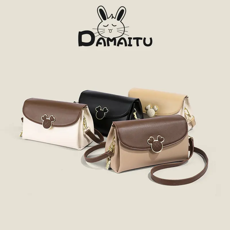 Tas Premium DAMAITU Selempang Wanita 38044  (Free Paperbag +Serti ) Slingbag 0