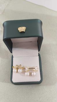 Product Review of Cute Gold Rabbit design earrings  ed0022 from a**5 0