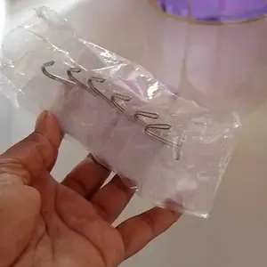 10PCS/Set Gantungan Hook Magic Tempel Dinding - Transparant Serbaguna Kuat Tahan Air & Lembab