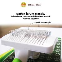 Gambar LUVE Sisir Grooming Anjing Kucing | One Click Hair Removal - Small dari Octagon Pet Indonesia Kota Surabaya 2 Tokopedia