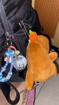 Product Review of Gantungan Kunci Capybara, Boneka Capybara ekor berputar, Gantungan Tas Bagcharm Capybara Keychain Bagcharm ekor berputar from @**y 0