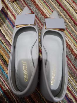 Product Review of Simoncelli Sepatu Wanita Heels 5 Cm Sepatu Kerja Kuliah Kondangan Heels Kerja Pesta Hitam Khaki Elegant Import PHC98-JU Shoes from P**r 1