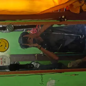 JAKET ROMPI Semi Kulit Ramones Casual Pria Hitam Keren