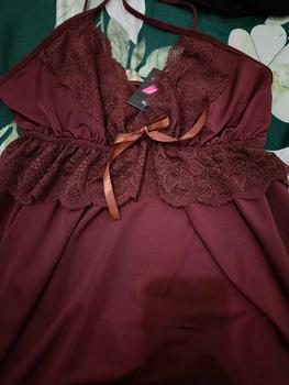 Product Review of WILDNOD - Mia S-7XL (LD 80-160) lingerie dress spandeks sutera from T**a 0